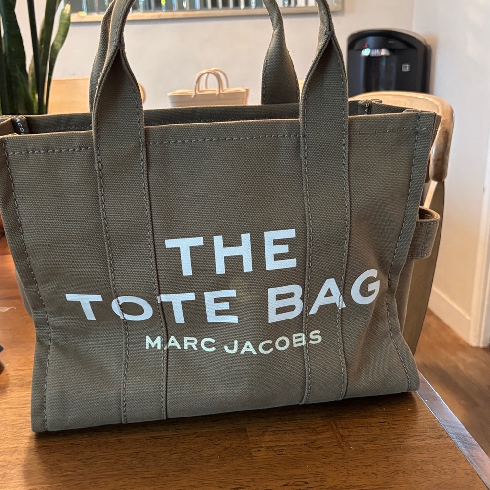Marc Jacobs Olive Green Tote Bag